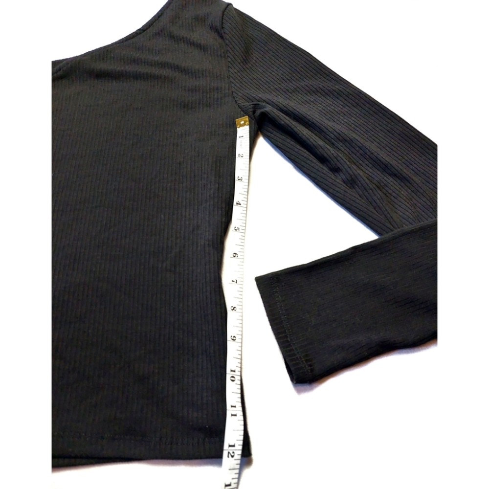NWOT Melrose and Market Top Size M Black - Picture 5 of 7